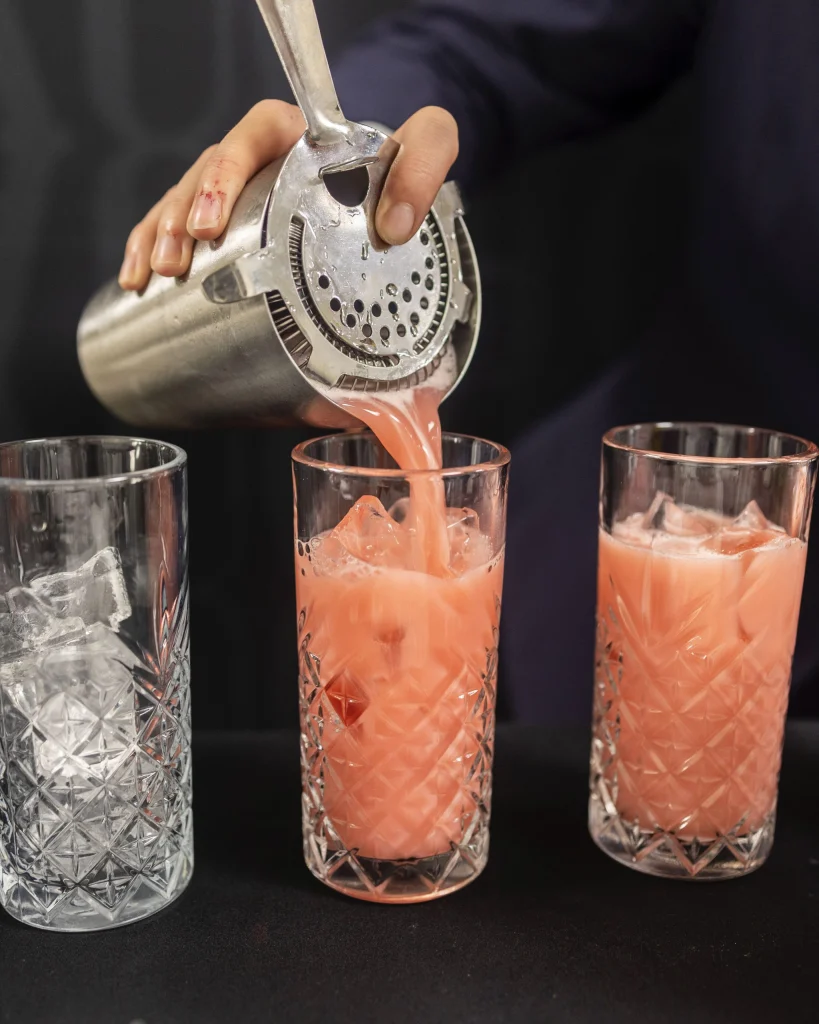 cocktails rose