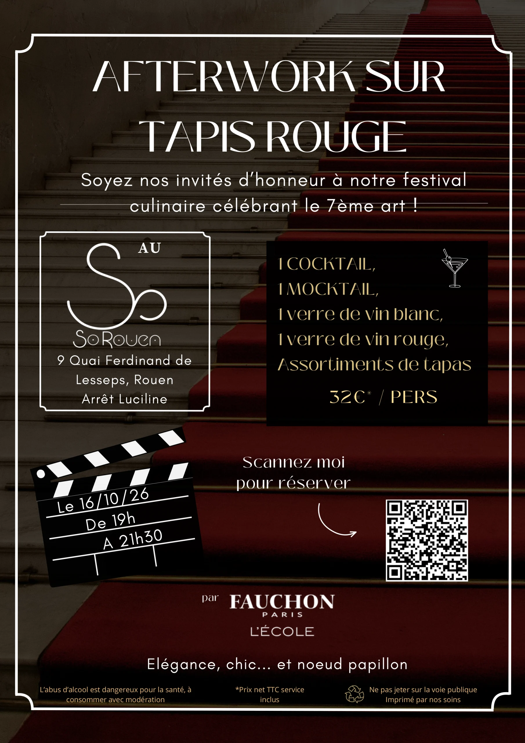 flyer bar à tapas